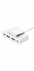 Belkin USB power Extender, 2xC 2xA až 30W, bilý