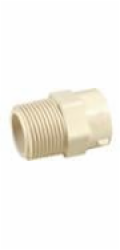 Spojka 4704-007, PVC-C, 3/4" vnější závit/vnitřní lepidlo
