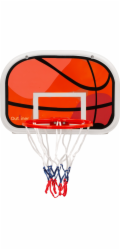 Basketbalová deska OUTLINER S881GT, 430×330 mm