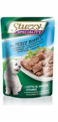 STUZZY Sfilaccetti s bílým rybím masem - mokré krmivo pro psy - 100g