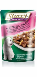 STUZZY Sfilaccetti Telecí maso s těstovinami - mokré krmivo pro psy - 100g