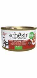 SCHESIR Complements Tuna with red mullet in jelly - mokré krmivo pro kočky - 70g