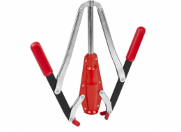 Zátka z korku na víno, červená, D22-24MM