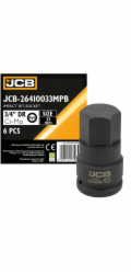 JCB Nástrčný klíč Impact 33 mm 3/4 (6hranný)