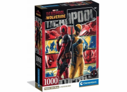 Delione Clementoni Deadpool a Wolverine 37050, 1000 dílů.
