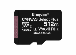 Kingston Technology Canvas Select Plus Gen3 1 TB MicroSDXC UHS-I Třída 10