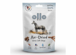 OLLO Air-Dried Horse strips - pamlsek pro psa - 80g