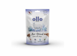 OLLO Air-Dried Lamb strips - pamlsek pro psa - 80g