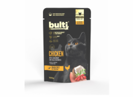BULTI Superfoods Chicken with coconut and goji berries - mokré krmivo pro kočky - 100g