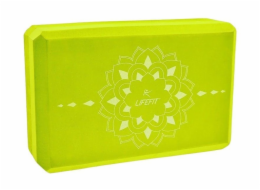 Jógový blok F-DBLO-B01-01, 22,8 cm, 0,12 kg