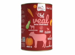 SYTA MICHA Chef Veal with vegetables - vlhké krmivo pro psy - 400g