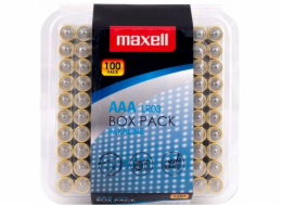 MAXELL Alkalická baterie LR03 AAA 1.5V 100 ks.