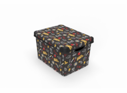Úložný box s víkem Domoletti, 22 l
