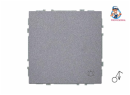 Volací tlačítko LIREGUS MODERN, matně černé