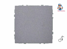 Impulsní spínač LIREGUS MODERN, matně černý