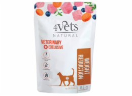 4VETS Natural Weight Reduction - mokré krmivo pro kočky - 85g