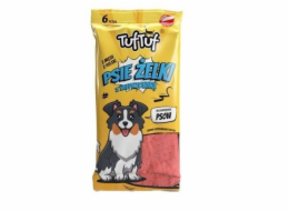 TUF TUF Dog gummies - pork stripes - pamlsek pro psa - 6