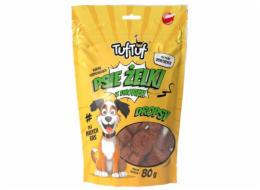 TUF TUF Dog gummies - poultry drops - pamlsek pro psa - 80g