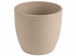 Hrnec Domoletti Emi, keramika, O 18 cm, písek