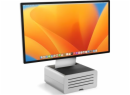 Twelve South Twelve South HiRise Pro – hliníkový stojan pro iMac a Apple Studio Display s úložištěm (stříbrný)