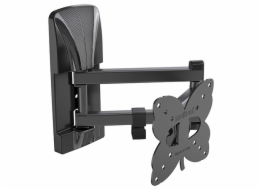 TV držák Meliconi, 480979 SlimStyle Plus 100 SDR CG, ultratenký, pro TV 14"-32", VESA 50x75x100 (max. 100x100), systém uložení kabelů, Made in Italy