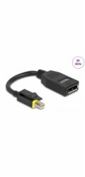 Delock AV adaptér DisplayPort Mini - DisplayPort černý (65978)