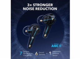 Anker Bezdrátová Bluetooth sluchátka Soundcore Liberty 4 PRO, lesklá černá