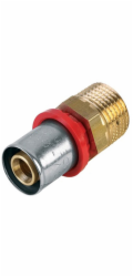 Lisovací adaptér 1630, 20 mm x 1/2", vnější závit