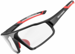 RockBros Fotochromatické cyklistické brýle UV400 s pouzdrem SP216BK - černé a červené