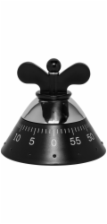 Alessi Kitchen Timer black  A09 B