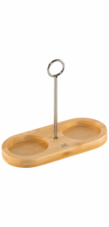 Peugeot Linea Bambus Mühlen- untersetzer 17cm natur