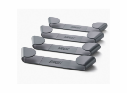 Joseph Joseph CupboardStore 4-er Set Topfdeckelhalter grau
