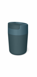 Joseph Joseph Sipp Reisebecher Klappdeckel 340 ml blau
