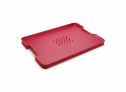 Joseph Joseph Cut&Carve Plus rot Multifunktionales Schneidebrett