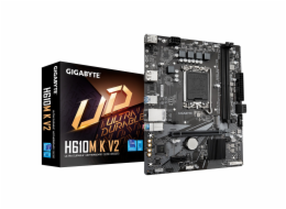 GIGABYTE MB Sc LGA1700 H610M K V2, Intel H610, 2xDDR4, DP, HDMI, mATX