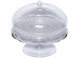 Guzzini VANITY Kuchenplatte mit Fuß und Haube Clear