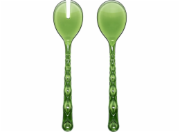 Guzzini VANITY Salad Servers Water lily green