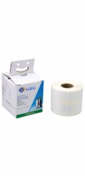G&G Etiketten 54mm x 101mm sw-ws Komp. m. Dymo S0722430/ 99014