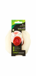 Charles Viancin ROSE 11,5 cm 2 Silicone Drink Covers white/red