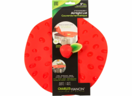 Charles Viancin BERRIES 23 cm Silicone Lid red