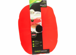 Charles Viancin Poppy 35x25 cm Silicone Lid Oblong red