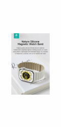 Deví řemínek Nature Silicone Magnetic Watch Band 40/41/42mm - Stardust Pink