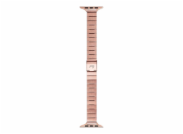 LAUT řemínek Links Petite pro Apple Watch 42/44/45mm - Rose Gold