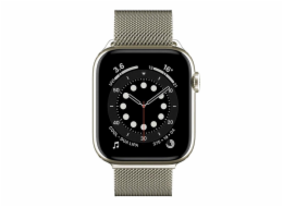 SwitchEasy řemínek Mesh Stainless Steel pro Apple Watch 44/45/46mm - Starlight