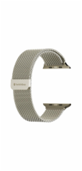 SwitchEasy řemínek Mesh Stainless Steel pro Apple Watch 44/45/46mm - Starlight