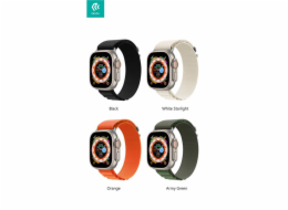 Deví řemínek Deluxe Series Sport5 Nylon Braided Adjustable Band 44/45/49mm - Army Green