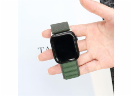 Deví řemínek Deluxe Series Sport5 Nylon Braided Adjustable Band 40/41mm - Army Green