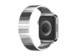 SwitchEasy řemínek Maestro Magnetic Stainless Steel pro Apple Watch 38/40/41mm - Silver