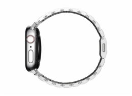 Nomad řemínek pro Apple Watch 44-49 mm - Steel Band/Silver Hardware