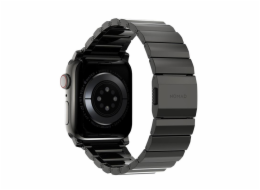 Nomad řemínek pro Apple Watch 44-49 mm - Steel Band/Graphite Hardware